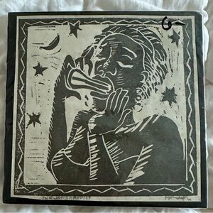 Artistic Black and White Print